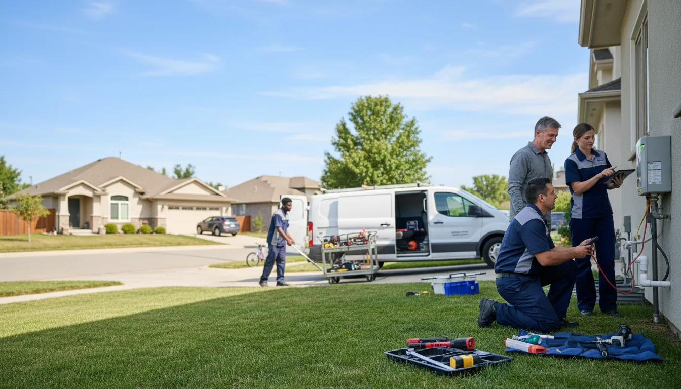 Tankless water heater service in Arnot, PA